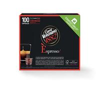 Caffè Vergnano 1882 - Èspresso Capsules de café compatibles avec Nespresso et compostable, Cremoso - Pack de 100 capsules