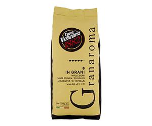 Caffe' Vergnano - Café en Grains Gran Aroma 1kg - Produit artisanal italien