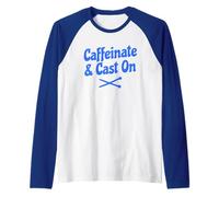 Caffeinate and Cast on Funny Knitting Manche Raglan