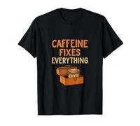 Caffeine Fixes Everything Coffee Boîte à outils T-Shirt