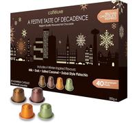 Cafféluxe Aluminum Hot Chocolate Pods-40 Capsules Compatible with Nespresso-A Taste of Decadence-Hot Chocolate Pods for Nespresso