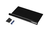 CaFfen Film Teinté Voiture Film teinté for vitres de Voiture 50 x 300 cm, 5%/20%/35%/50%/70% VLT, Noir, Autocollant for vitres teintées, Protection UV d'été Film Solaire Voiture(20 Percentage)
