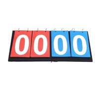 CaFfen Tableau Score Tableau d'affichage numérique Portable for entraîneur Sportif, Tableau for Football, Volley-Ball, Basket-Ball, Badminton, Tennis(4 Scoreboard)