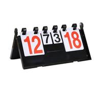 CaFfen Tableau Score Tableau de Bord Pliable FlipScore Board Sportif for Tennis Table Basketball Football Volleyball(Style B)