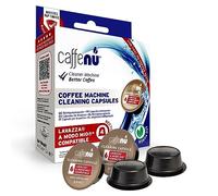 Caffenu | Capsules De Nettoyage Lavazza a Modo Mio | Pour un café savoureux | Capsules de nettoyage de café | À combiner avec le kit détartrant Lavazza | Complétez votre kit de Barista