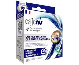 Caffenu | Capsules De Nettoyage Lavazza Blue | Pour un café savoureux | Capsules de nettoyage de café | À combiner avec le kit détartrant Lavazza Blue | Complétez votre kit de Barista