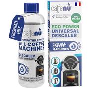 Caffenu Detartrant Machine a Cafe Compatible Senseo, Nespresso, Dolce Gusto & Lavazza - 200 ml (2 utilisations) - Détartrant pour Température Idéale & Meilleur Goût - Prolonge la Durée de Vie