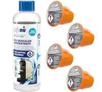 Caffenu | Kit détartrage nespresso et machine à café avec capsules nettoyantes | Complétez votre kit de Barista | capsules nettoyantes & detartrant nespresso machine a cafe liquide