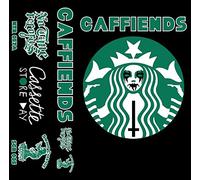 Caffiends - Gods No Decaf/Self-Titled Double Cassette [Import]