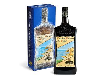 CAFFO | Vecchio Amaro del Capo | BOTTIGLIA MAGNUM IN LEGNO O CARTONE | 35% Vol. | 300 cl