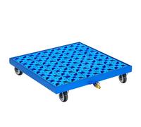 CAFIEDR Bac de rétention pour réservoir d'huile, Palette de rétention, Plateforme de rétention avec Orifice de Drainage, Plateforme de Stockage extérieure pour entrepôt(C)