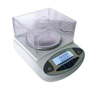 CAFIEDR Balance électronique numérique de précision LCD, Balance analytique Industrielle de Pesage et de comptage, Laboratoire Scientifique de Haute qualité avec Pare-b(500g/0.001g)