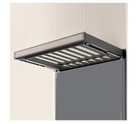 CAFIEDR Étendoir À Linge Rétractable Et Coulissant, Largeur Réglable De 56 À 82 Cm, pour Le Rangement du Lave-Linge, 2 Couleurs.Color 1-46x62-66cm