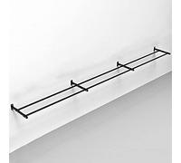 CAFIEDR Grand Support de Rangement réglable pour Ballons de Yoga, Support Mural en métal pour Ballons d'exercice/stabilité/Slam/médecine, Organisateur d'équipement d'en(550cmx60cm)