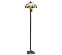 CAFIEDR Lampadaire de Salon Baroque H168 cm, Style méditerranéen, en métal Bronze, pour Bureau, Chambre à Coucher, luminaires de Sol européens de Luxe