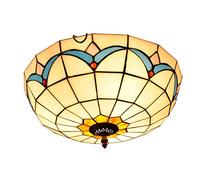 CAFIEDR Lustre Style, plafonnier de 30,5 cm, pour Chambre à Coucher, Restaurant, café, luminaire en Verre Magnolia