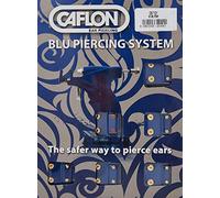Caflon Blu Lot de 1 clous à clous assortis en plaqué or 24 carats