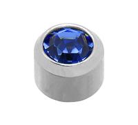 Caflon Blu Lot de 1 clous en acier inoxydable Blanc