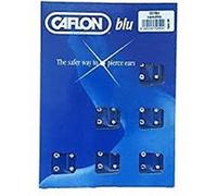 Caflon Lot de 6 paires de clous d'oreille plaqués argent avec strass