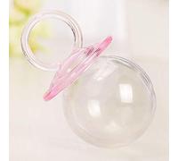 Cafopgrill Boîte de Bonbons, 12 PCS Bonbon Bouteille Mamelon Forme boîtes de Bonbons Mariage faveur fête en Plastique Bonbons boîte- pour fête de Naissance Douche faveurs