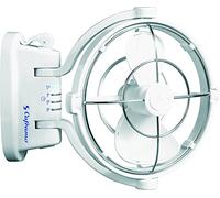Caframo Ventilateur Sirocco 24 V Gimbal 3 Vitesses de Ventilation, Blanc