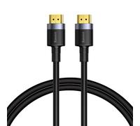 Cafule Câble Adaptateur 4KHDMI Mâle Vers 4KHDMI Mâle 2m Noir