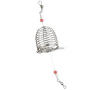 Cage à appât de pêche Cage de pêche réutilisable en acier inoxydable