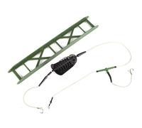 Cage A Appats De Peche Avec Emerillon En Metal Et Hamecons (30 G)