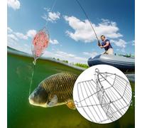 Cage À Appâts De Pêche,Nourrisseur d'Appâts - Panier Appât En Acier Inoxydable Pour Carpe Avec Asticots Et Appâts De Pour Zones Récifales