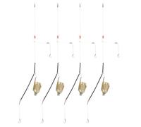 Cage à appâts de pêche Portable, 4 PCS Léger Portable Leurre de pêche Appât Piège Panier Feeder Fish Tackle Accessoires(50g)