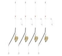 Cage à appâts de pêche Portable, 4 PCS Léger Portable Leurre de pêche Appât Piège Panier Feeder Fish Tackle Accessoires(30G)
