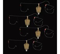 Cage à Appâts de Pêche, Support de Piège Léger, Mangeoire, Accessoires pour la Pêche à la Carpe, 4 Pièces (40g 4PCS)