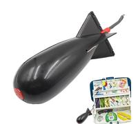 Cage À Appâts Pour Pêche Carpe Forme Fusée Lanceur Distributeur Appât Carpe | Carp Bait Thrower Portable Bait Bomb Fishing, Lanceur De Flotteur De Cage D'appât DePêche Pour Leurres De Natation Swimbait