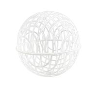 Cage À Boules De Poulet - Boule De Poulailler Mobile De 20 À 50 Cm | Clôture en Maille Plastique avec Plomb en Nylon pour L'alimentation Et La Sécurité des Poulets, Coqs, Poules, Lapins