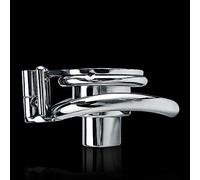 Cage à coq avec bouchon cylindrique inversé non amovible dispositif de chasteté à noyau dur pour homme (55 mm, F152)