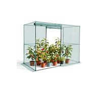 Cage à Culture à Plantes Jardin 2,4x1,2x1,8 m Porte Zippée Anti Oiseaux