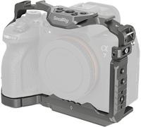 Cage À Dégagement Rapide Pour Sony A7R V/A7 Iv/A7S Iii/A7R Iv/A1, Cage Pour Appareil Photo Avec Cold Shoe Breveté De Style Hawklock/Rail Nato/Plaque À Dégagement Rapide Pour Arca - 4481[Z4593]