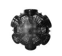 Cage à Filet de pêche - Panier Compact, Outil de Capture Portable | Piège à écrevisses, homards, crevettes, Support extérieur Durable pour casier à crabes, équipement de rivière, lac, équipement