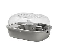 Cage à Hamster - Enclos Portable Transparent et Silencieux Pratique,Hébergement pour Hamster Nain - pour Dortoir Bureau Chambre à Coucher Salon et Balcon