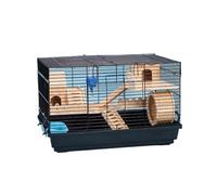 Cage à hamster Petite cage for animaux de compagnie Habitat de hamster Conception spacieuse et durable Porte d'accès facile idéale for les hamsters cochons d'Inde Fonctionnelle décorative améliore le