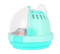 Cage à Hamsters Cage de Voyage Hamster sortant for Sac avec Bouteille d'eau for Accessoires Cage for Animaux Compagnie(Green)