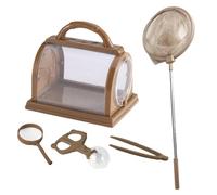 Cage à insectes, conteneur éducatif pour insectes, kit d'observation de la nature, jouet portable avec viseur pour enfants, garçons et filles