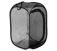 Cage à Insectes Noire Pliable, Filet Polyester, enclos Pop up Portable pour élevage de Papillons, mante Religieuse, phasmes, chenilles, Terrarium pour Plantes, Observation de la Croissance