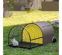 Cage à Lapin Cage d'extérieur Confortable for Lapins for Animaux de Compagnie Découvrez la Villa idéale for et Le nid Lapin en Peluche for Joyeux