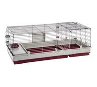 Cage à lapin - FERPLAST - Krolik Extra Large - 140x60x50 cm - Extension métallique - Accessoires inclus