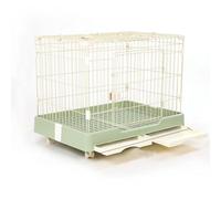 Cage à lapin intérieur/extérieur pour furet chinchilla - Cage pour grands petits animaux avec plateau lavable et étanche