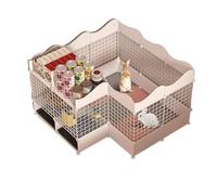 Cage à Lapin pour Animaux de Compagnie Cage d'extérieur spacieuse for Lapins - Créez Une Villa de rêve avec Un nid Lapin accueillant for Vos Amis à Fourrure