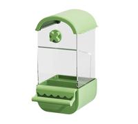 Cage à mangeoire pour oiseaux - Distributeur automatique transparent, alimentation sans désordre, récipient de stockage des aliments en acrylique anti-déversement | Mangeoire automatique contrôlée par