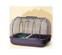 Cage à Oiseaux Bird Cage Parrot Special Out Pet Acrylic(Bruin)