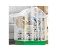 Cage à Oiseaux Cage à Oiseaux écologique spéciale for la Maison, Grande Cage de Luxe, Villa(Blanc)